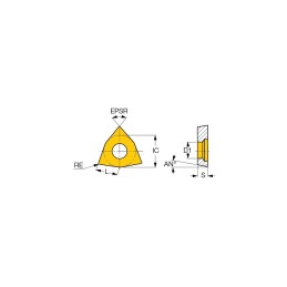 Destička WPEX 060402R08 IC908