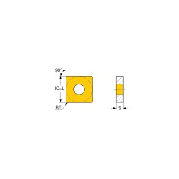 Destička SNMG 120408-GN IC9250