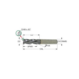 Fréza ECP-E3L 05-12/17W06S57