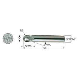 Fréza EB-A4 10-10C10E66 IC08