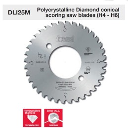 DLI25M - Diamantový předřezový kotouč kónický