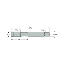 Závitník TPG M-5x0.8-M HETI